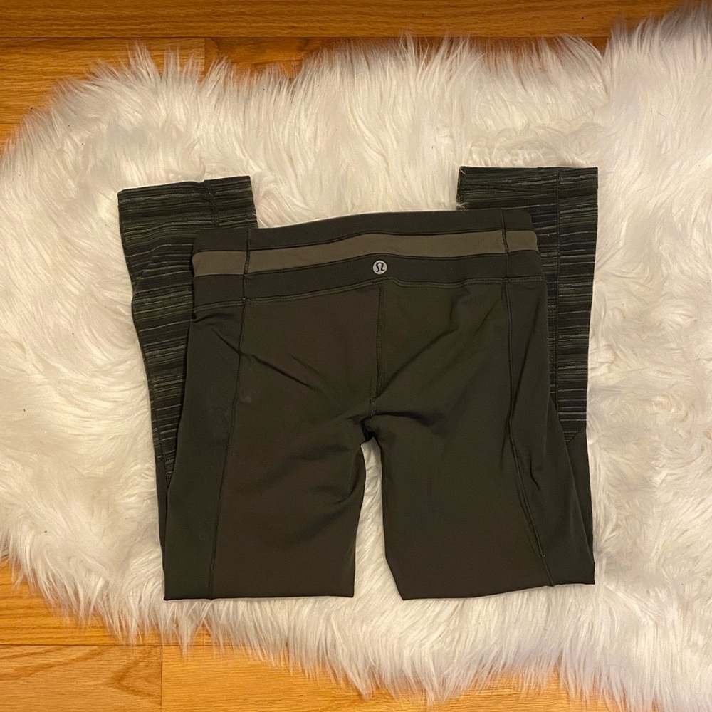 Lululemon Green 7/8 Leggings